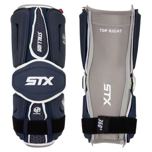 Highquality and userassured STX Stallion 500 Arm Guards Hockey Shop