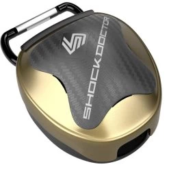 Shock Doctor Chrome Series Anti Microbial Mouthguard Case -Hockey Shop 733313055282