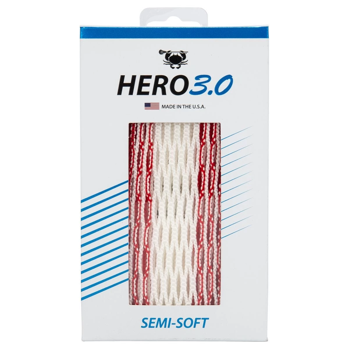 ECD Lacrosse Hero 3.0 Semi-Soft Striker Mesh 14 ECD Lacrosse Hero 3.0 Semi-Soft Striker Mesh - Image 12