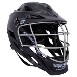 Cascade S Youth Black Helmet Chrome Cage -Hockey Shop 847734449688 inset1