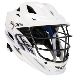 Cascade XRS Youth White Lacrosse Helmet Black Cage 15 Cascade XRS Youth White Lacrosse Helmet Black Cage -Hockey Shop 847734649941