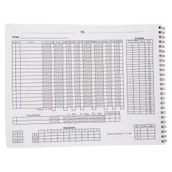 A&R Women's Lacrosse Official Scorebook -Hockey Shop ar lacrosse accessories coaches scorebook women inset3