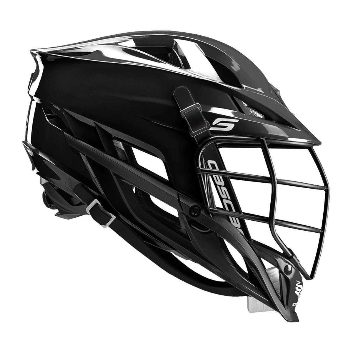 Cascade S Youth Black Helmet Black Cage