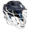 Cascade XRS Matte Navy Helmet Pearl White Cage -Hockey Shop cascade lacrosse helmet xrs matte navy white pearl