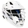 Cascade XRS Youth White Lacrosse Helmet Pearl White Cage 1 Cascade XRS Youth White Lacrosse Helmet Pearl White Cage -Hockey Shop cascade lacrosse helmet xrs youth white pearl white