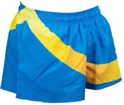 STX Women's Lacrosse Shorts - Blue/Gold -Hockey Shop lacrosse stx apparel women short 207151 inset2