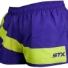 STX Women's Lacrosse Shorts - Purple/Lime -Hockey Shop lacrosse stx apparel women short 207153