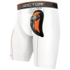 Shock Doctor 337 Youth Compression Short W/ Ultra Carbon Flex Cup -Hockey Shop shock doctor apparel jocks ultra pro compression shorts ultra carbon cup youth
