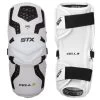 STX Cell 4 Lacrosse Arm Guards -Hockey Shop stx lacrosse mens protective cell4 armguards inset5