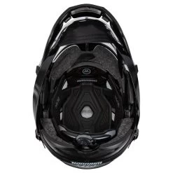 Warrior Burn Helmet Chrome Facemask- '22 Model -Hockey Shop warrior lacrosse helmet burn chrome 2022 inset4