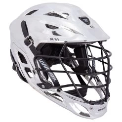 Warrior Burn Chrome Lacrosse Helmet