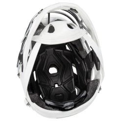 Warrior Burn Lite Matte Youth Lacrosse Helmet W/ Chrome Facemask -Hockey Shop warrior lacrosse helmet burn lite matte chrome facemask yth inset4