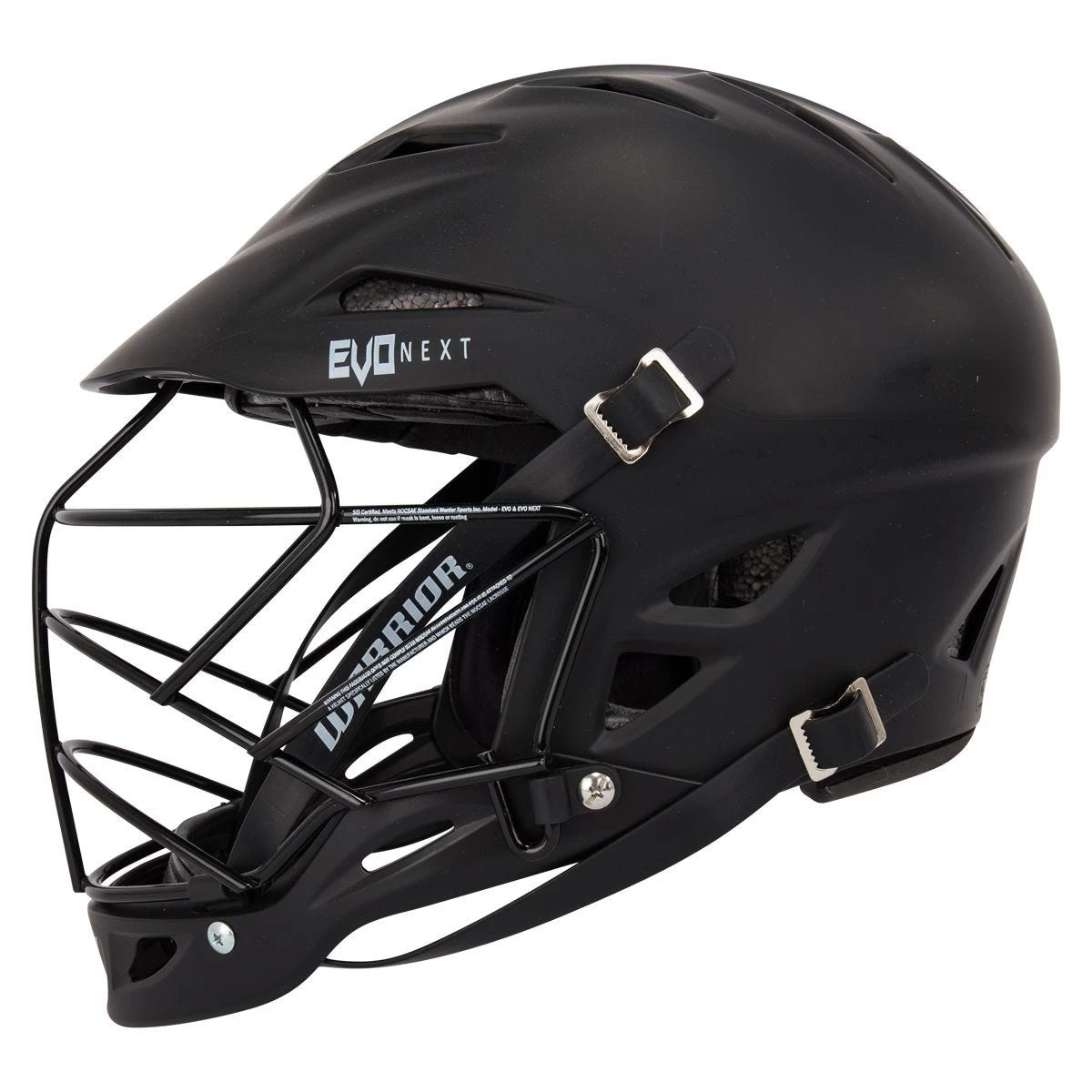 Warrior Evo Next Matte Youth Lacrosse Helmet 4 Warrior Evo Next Matte Youth Lacrosse Helmet - Image 2