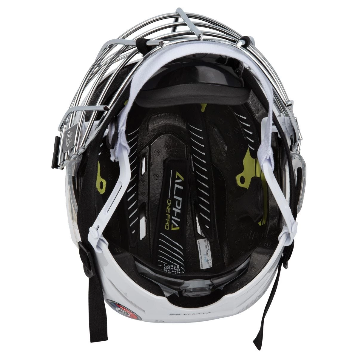 Warrior Fatboy Alpha Pro Box Lacrosse Helmet 7 Warrior Fatboy Alpha Pro Box Lacrosse Helmet - Image 5